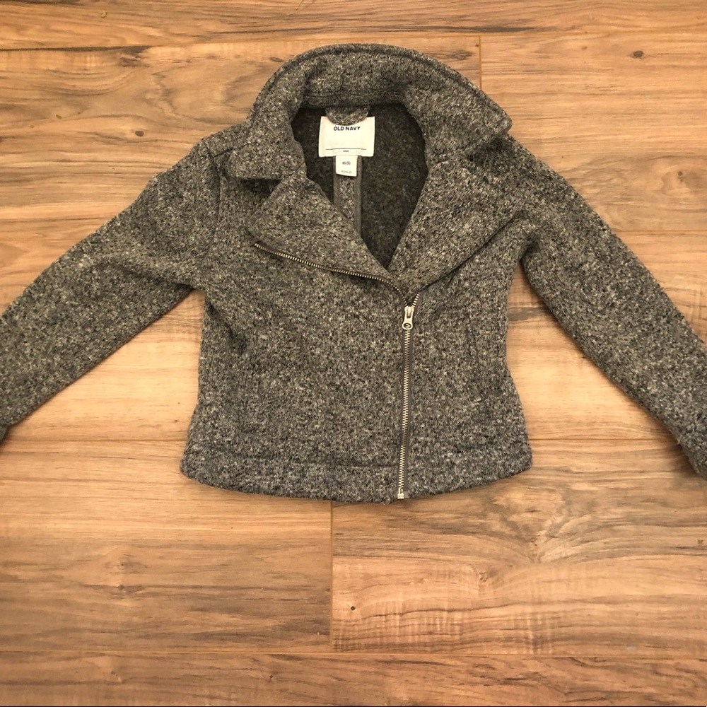 ✅PICK 5 for $20✅ Grey Old Navy Girls Zip Sweater